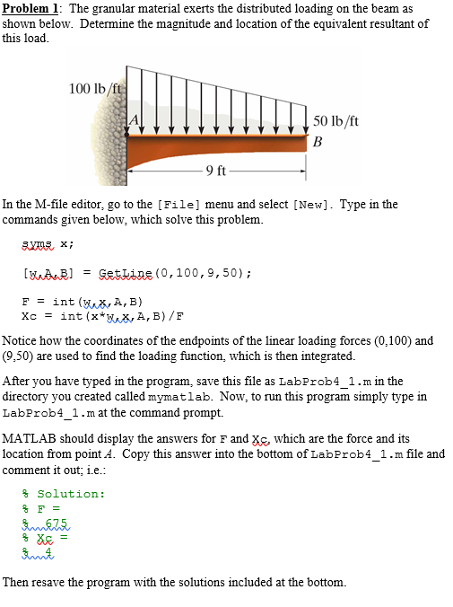 to assist you in solving static problems involving simple distributed loads. In