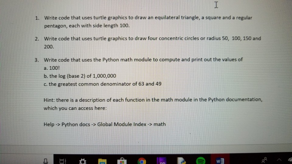  I need the SIMPLEST form of coding for python. please dont