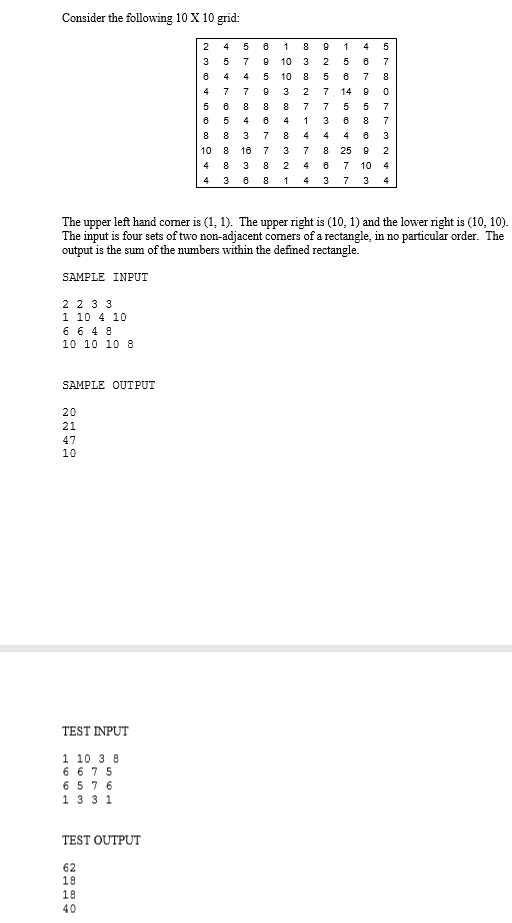 in java, use notepad++ , or eclipse as programming tool Consider the