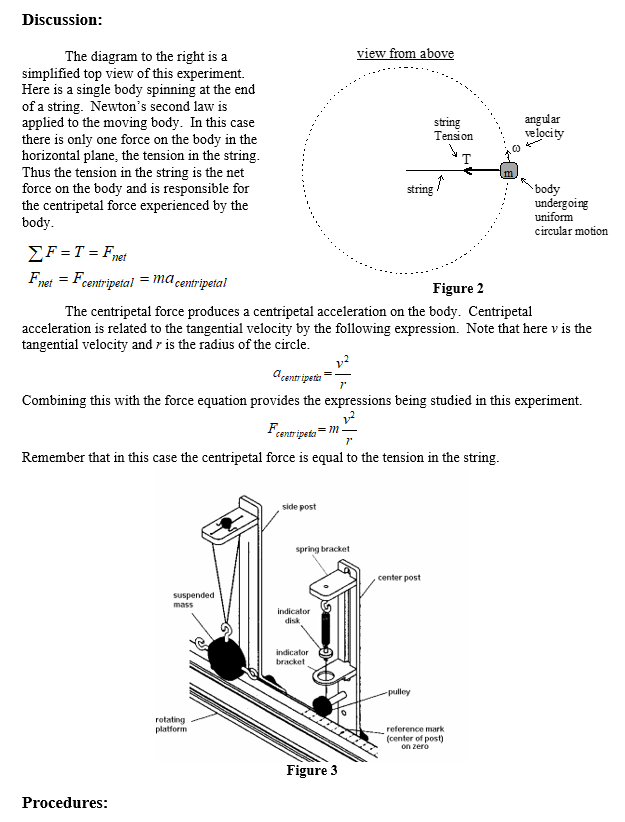 examines properties of centripetal force and its relationship to uniform circular motion.