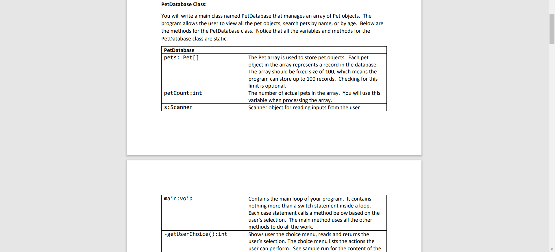 hours Number of lines: Less than 200. This assignment will give you