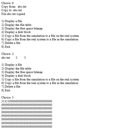 user to choose an allocation method from among the three presented in