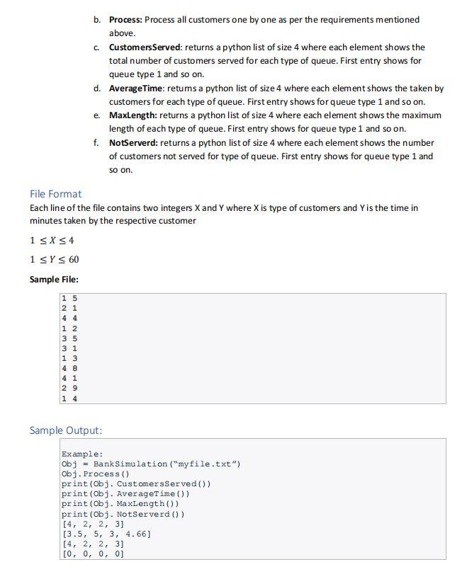 as given . There is txt file attach in question which i