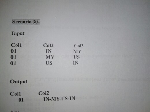  solve this problem. by using stage variable in data stage .