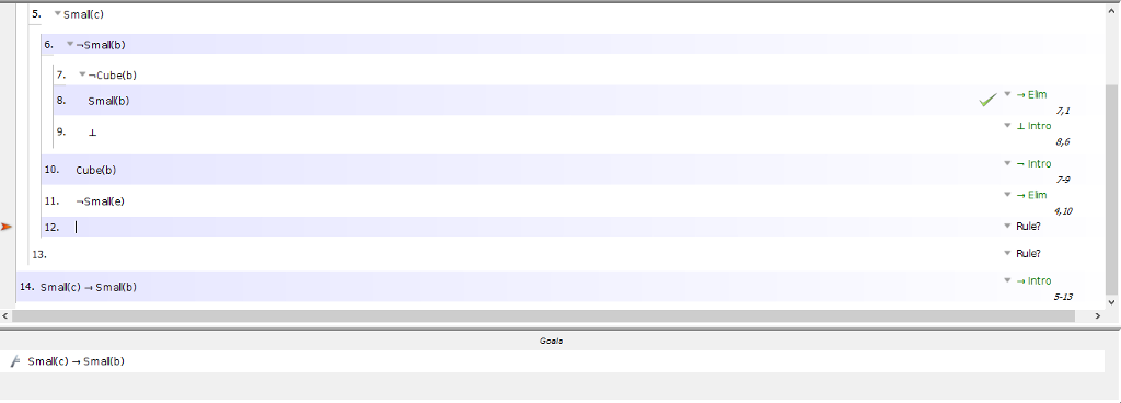 All the steps are correct except for Step 12 and 13. Can