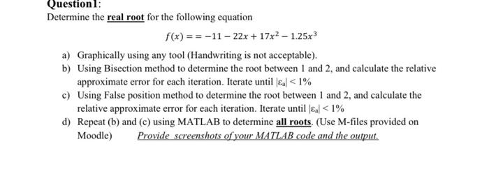  this is que flasepos function [root,fx,ea,iter]=falsepos(func,xl,xu,es,maxit,varargin) % falsepos: root location zeroes