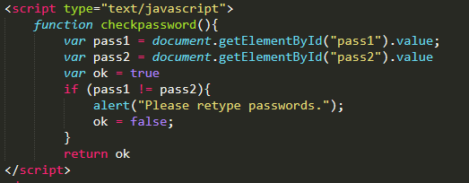  what am i doing wrong? when i type two different passwords