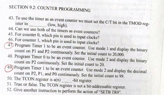  the 8051 microcontroller and embedded systems "book" solve quastion 47 &