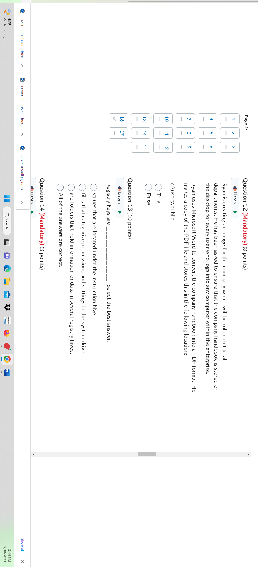 4 From a Windows client, how do you connect to a printer