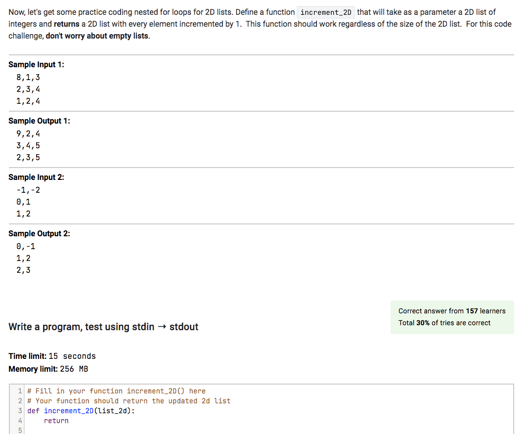 How do I do this in Python? Now, let's get some practice