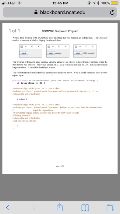  Write a Java program with a Graphical User Interface that will