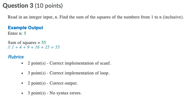 ** C PROGRAMMING** Read in an integer input, n. Find the sum