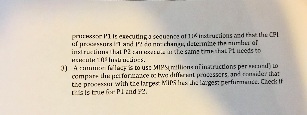 a subset of the performance equation as a performance metric. To illustrate