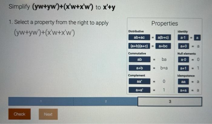 Need help with this one. Please also list the properties used to
