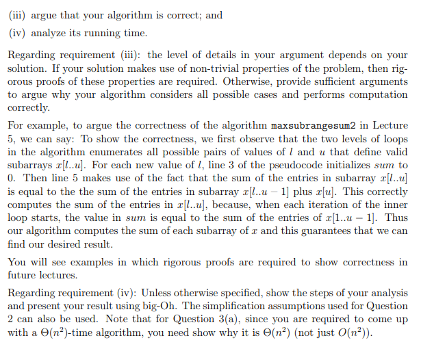 n integers (positive, negative, or 0) Output: two indices i and j,