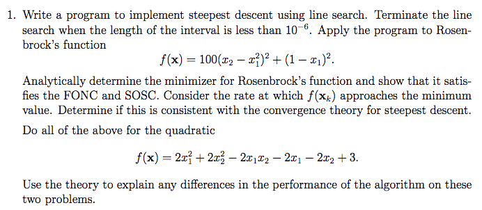  Please write the program using MATLAB syntax. 1. Write a program
