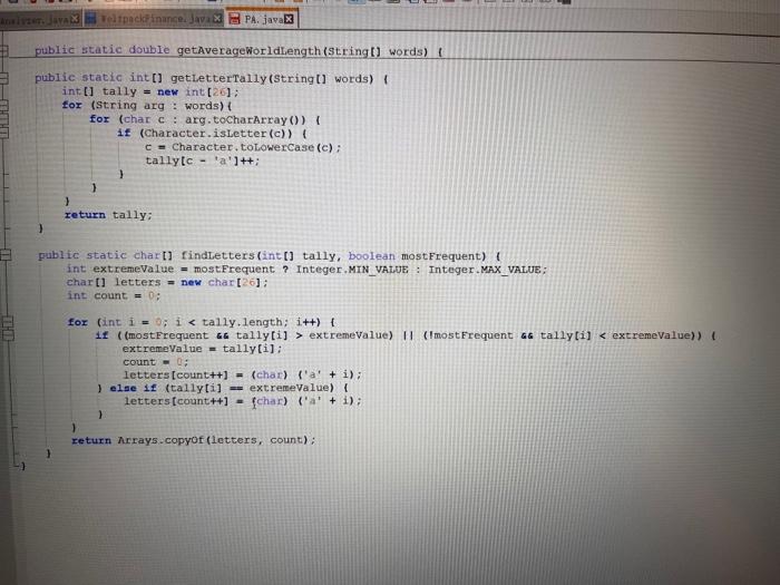used in a command line args input by user. However for this