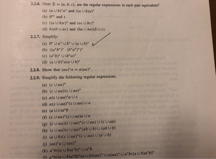 uaba)". Convert this nfa into a dfa. 2.6.3. Find an nfa for