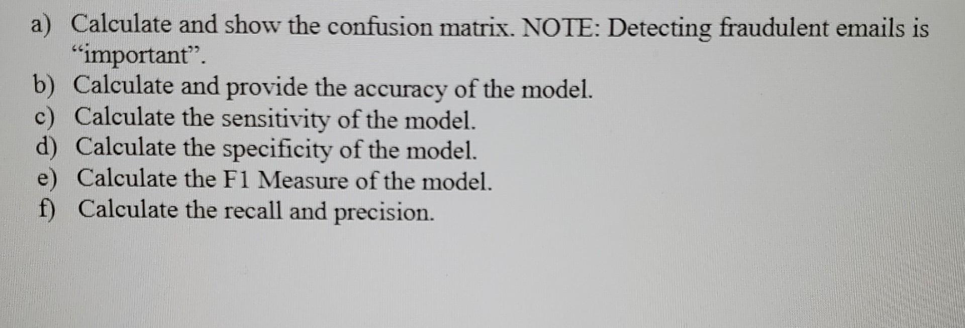 the classifier's efficacy in making such detections. A test data containing 40