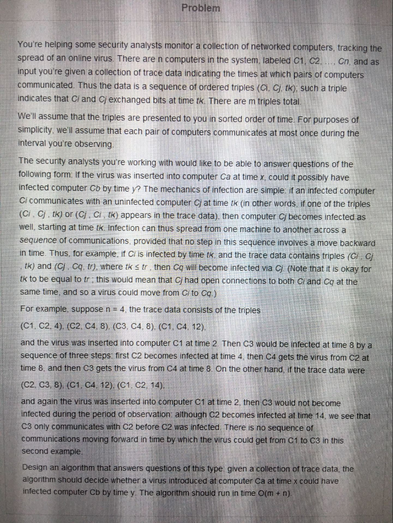 This is a question from textbook "Algorithm Design 1st edition" Chapter 3