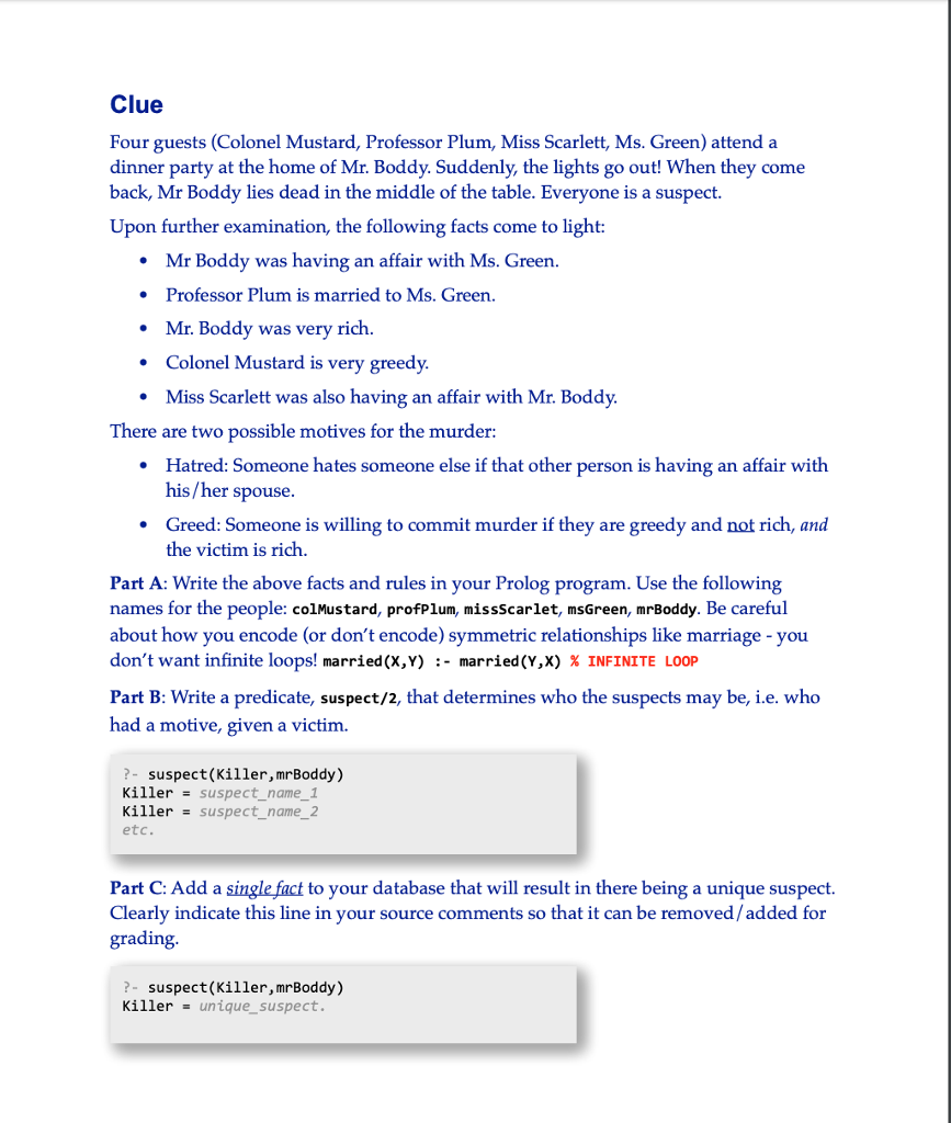 your predicates must have the same name and signature as the examples