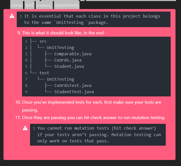 In this lab, we are going to write tests for a Comparable