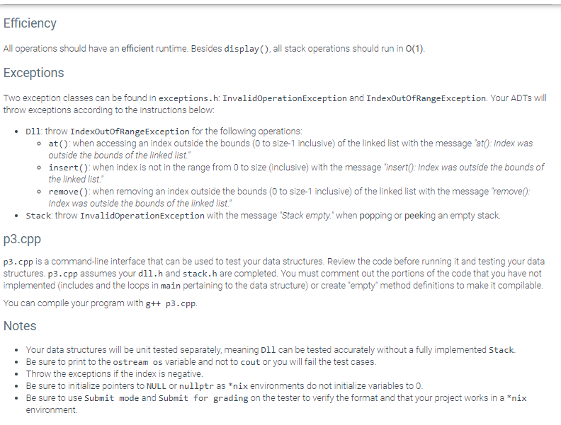 int value; DllNode *prev; DllNode *next; }; class Dll { private: DllNode