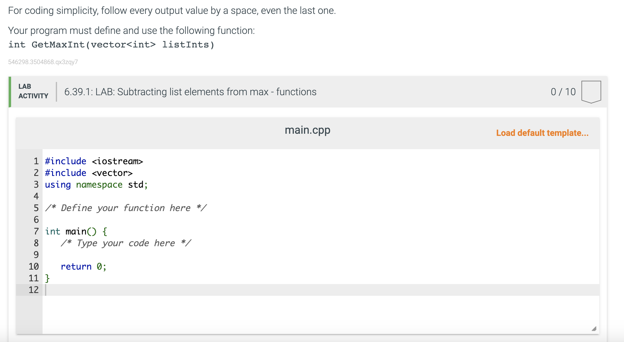  in C++When analyzing data sets, such as data for human heights