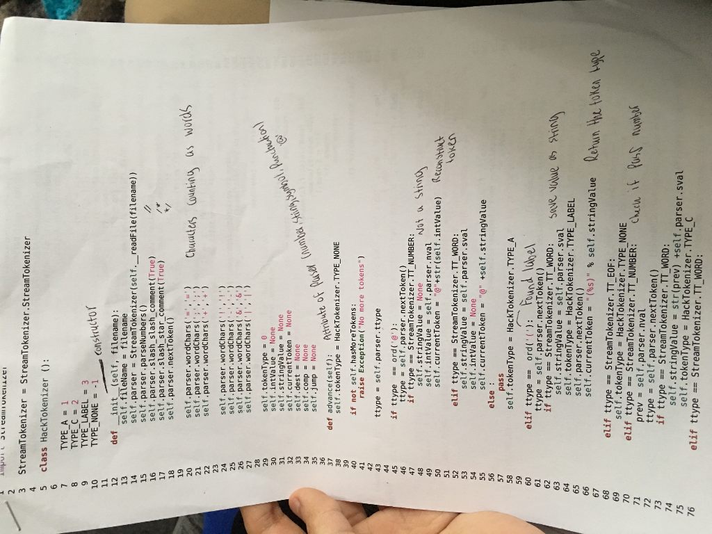 Python assembly code help needed Please can someone comment out this code,
