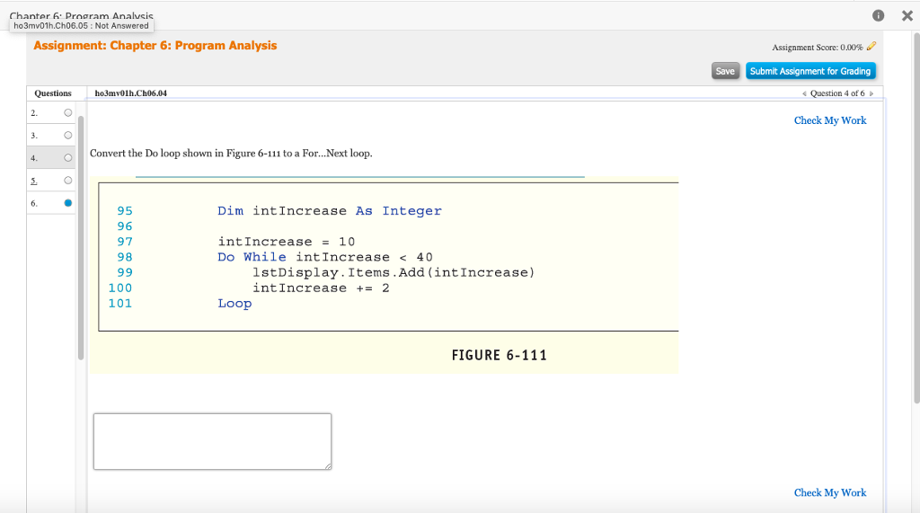 Please help me to solve this microsoft visual basic example Chanter A