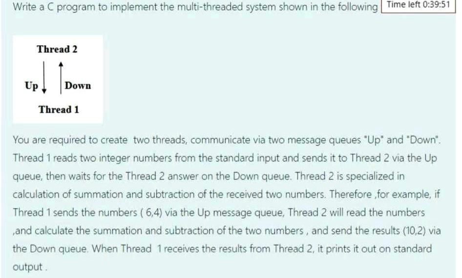 i have to see full code solution Write a C program to