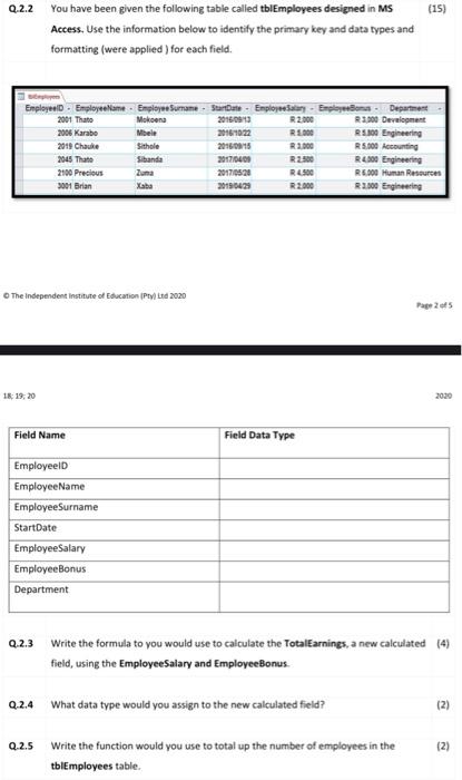 table to aid your definition 0211 Record 2.2.1.2 Field Q213 Value 14