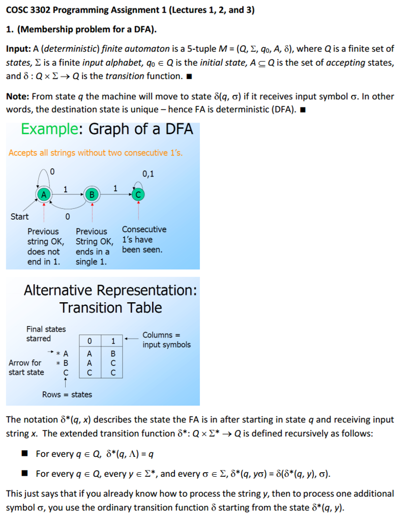 This is the attached file for our programming assignment, but I don't