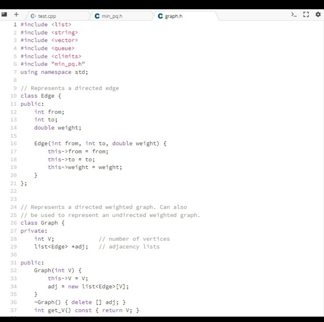 no issues in the code. // For example, the automated tests do