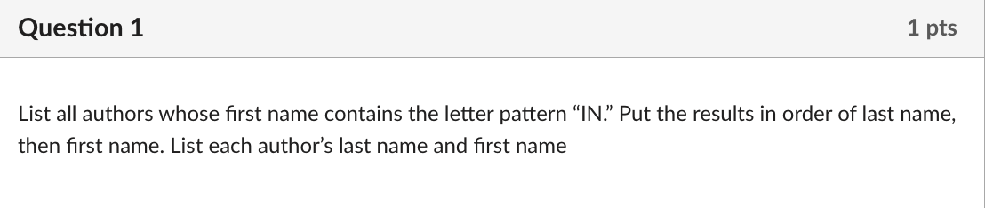 and asked to write SQL queries to answer questions about the data.