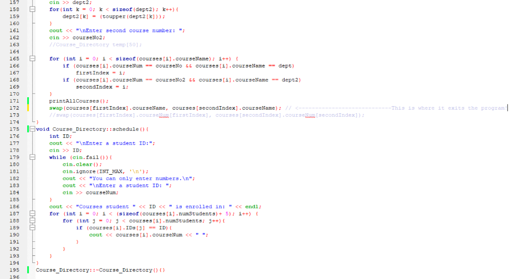 said it is most likely my unfamiliarity with C++ that has led