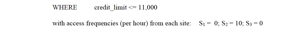 you. For the assigned problems, assume the Customer table exists as follows: