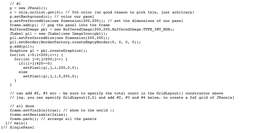 value as an index into here, to lookup a color, in other