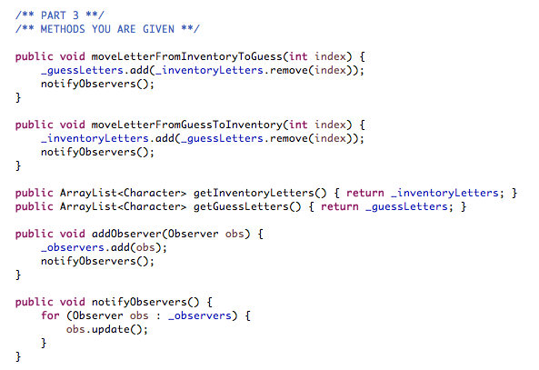 3) need to be answered!!! package code; import java.io.IOException;[ public class Model