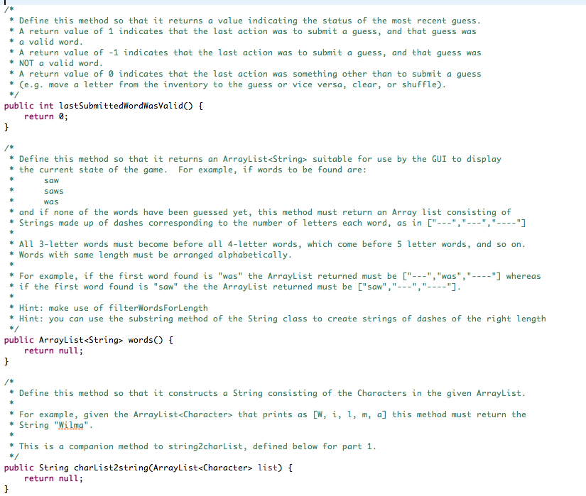 int MAXIMUM-WORD-LENGTH= 7; // Determines the maximum length of a word private