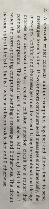 2 A network router connects multiple computers together and allows them to