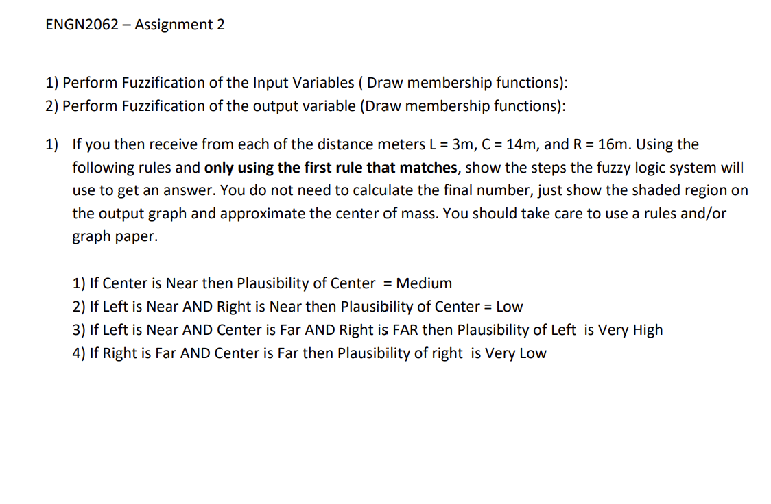 are 3 distance measurements from the left, center, and right points and