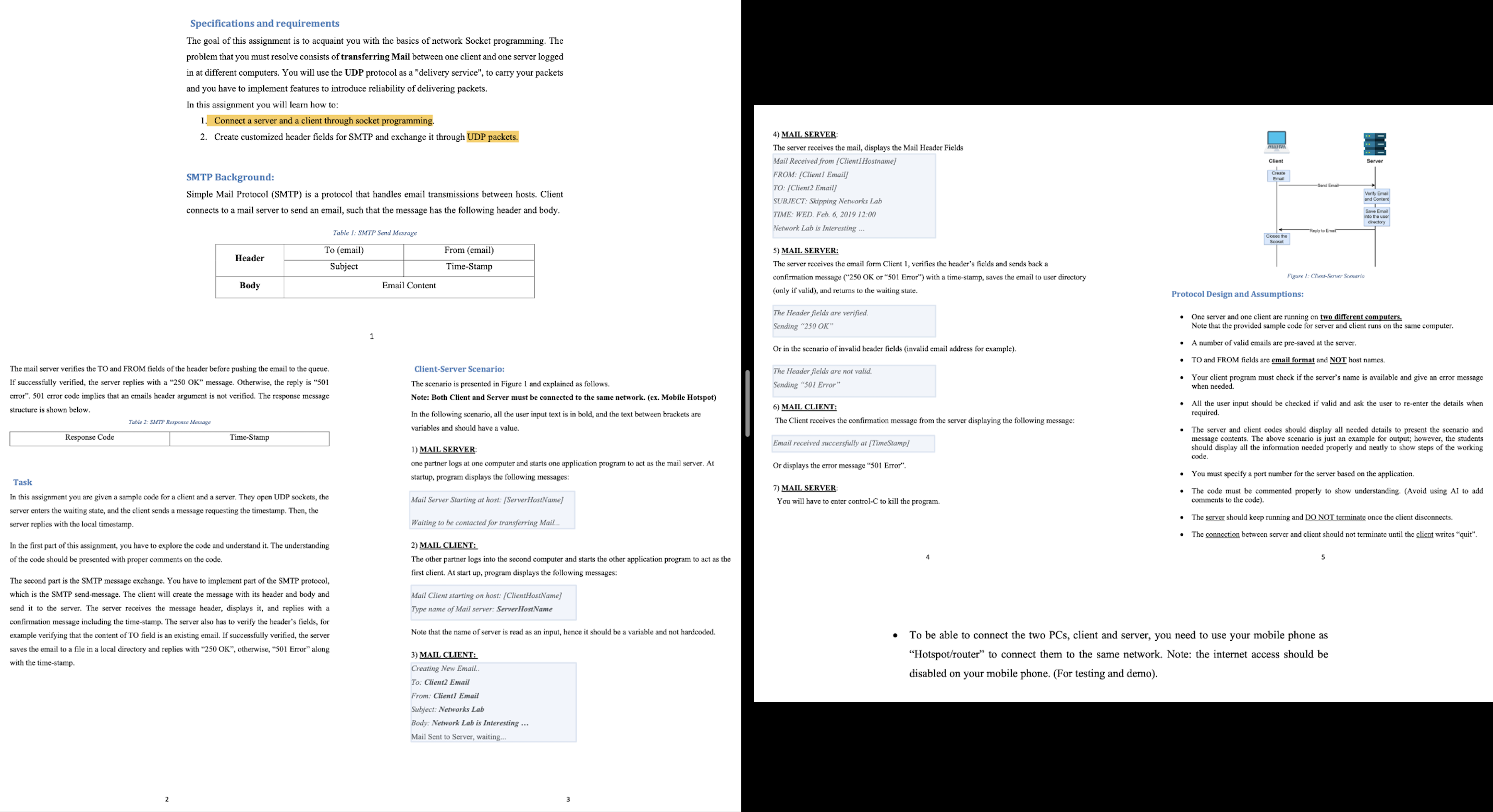  //CLIENT CODE: ------------------------ import java.io.*; import java.net.*; public class Client{ public