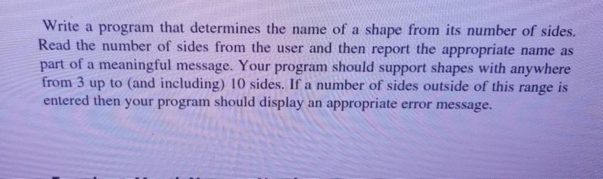  In python using If statement s Write a program that determines