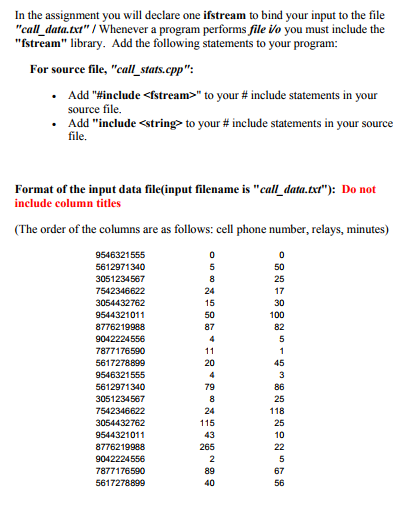 seven fields, which are as follows: 1) a ten digit cell phone