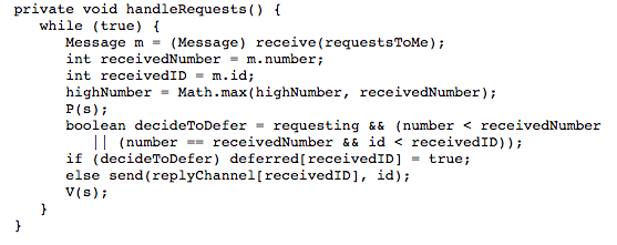 node. Why is it necessary? b) Suppose that the binary semaphore s