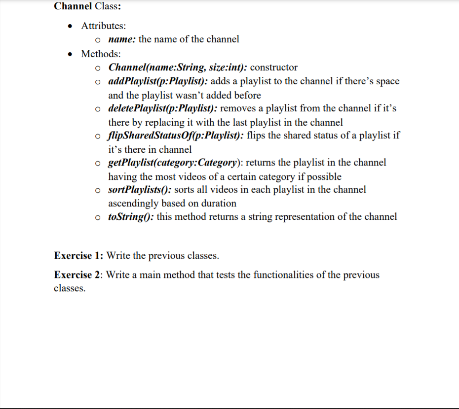 objects one shared the other not - Add videos to them -