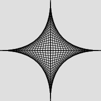 In Python 3, use the tkinter module to draw the diamond shape