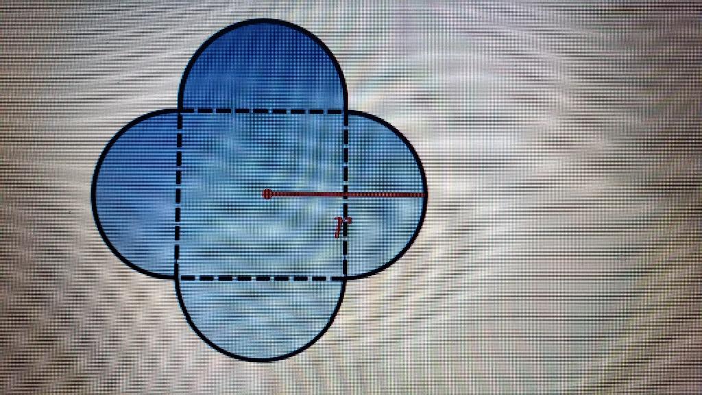 Write Python code to estimate the area of a flower with a