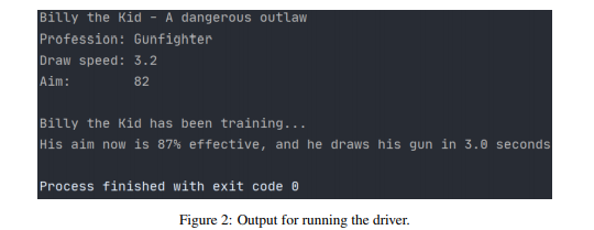 will create a class called Character which creates a character in a
